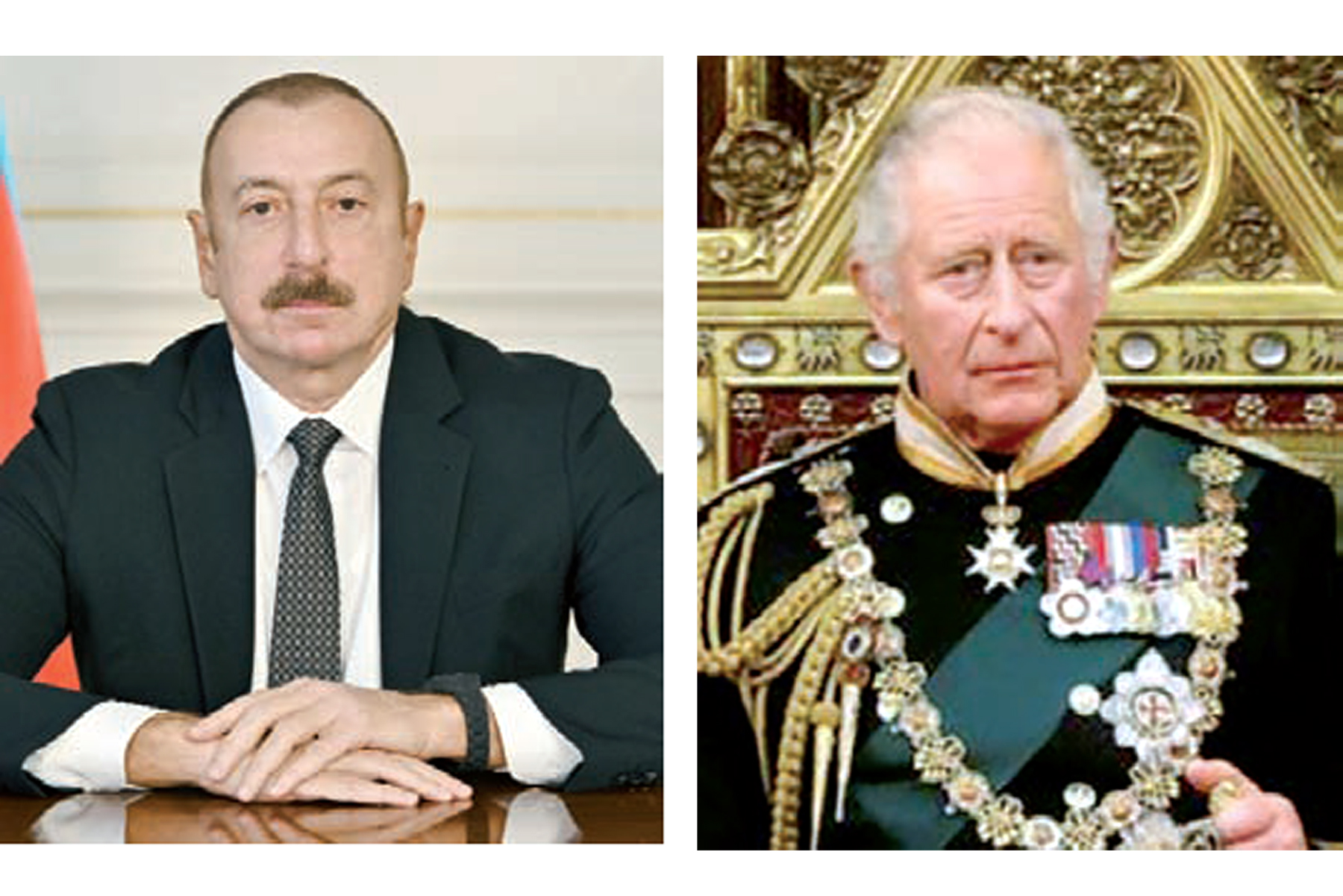 Britaniya Kralı İlham Əliyevi təbrik etdi
