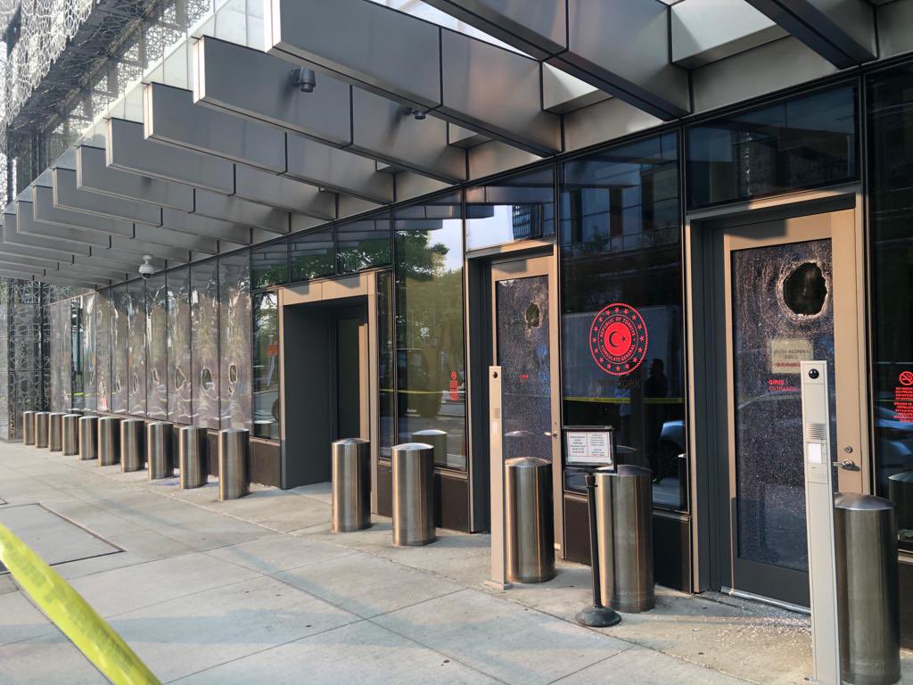 ABŞ-dakı “Türk evi”nə hücum edildi - FOTOLAR