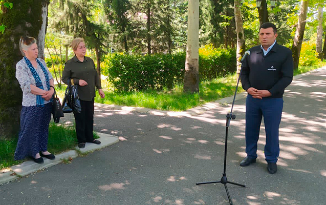 “Açıq mikrofon” aksiyası bu dəfə Qəbələdə - FOTOLAR