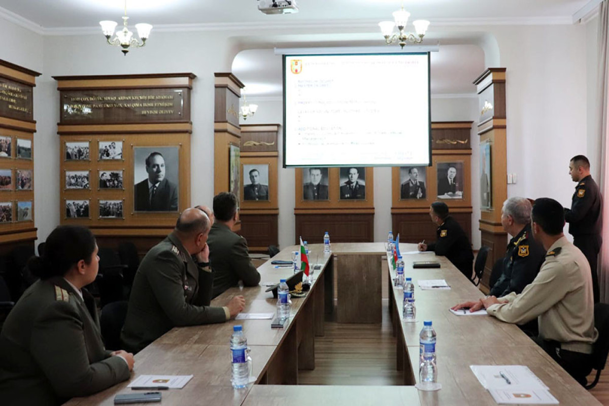 Azərbaycan və Bolqarıstan generalları danışıqlar apardı 