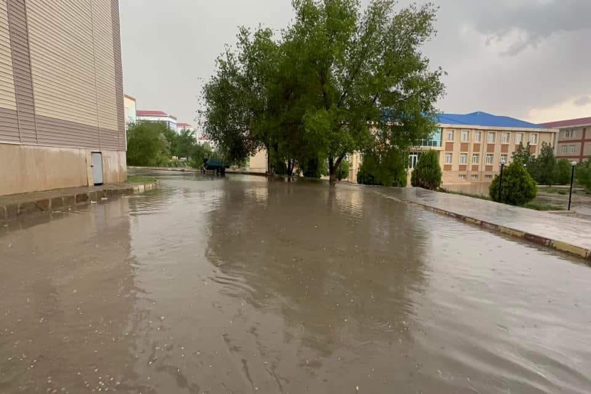 Naxçıvanda su basan evlərlə bağlı yeni məlumat