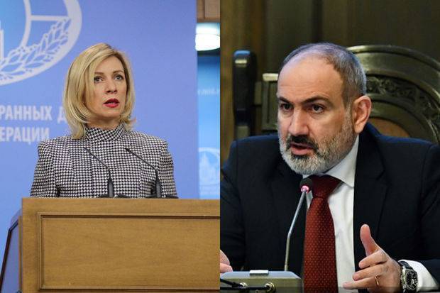 Paşinyanla Zaxarova arasında SÖZ DUELİ 