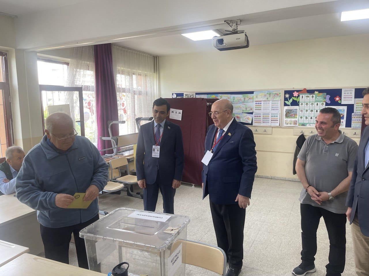 TÜRKPA Müşahidə Missiyası Türkiyədə seçkiləri izləyir - FOTOLAR