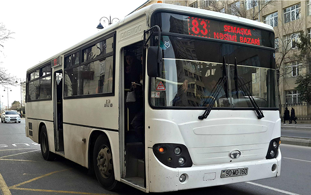 Bu avtobusların hərəkət istiqaməti dəyişdirildi