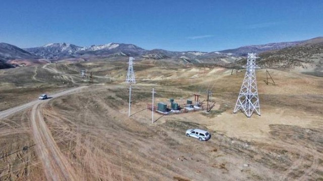 Zod yaşayış məntəqəsində 35 kV-luq xəttin çəkilişi yekunlaşdı - VİDEO