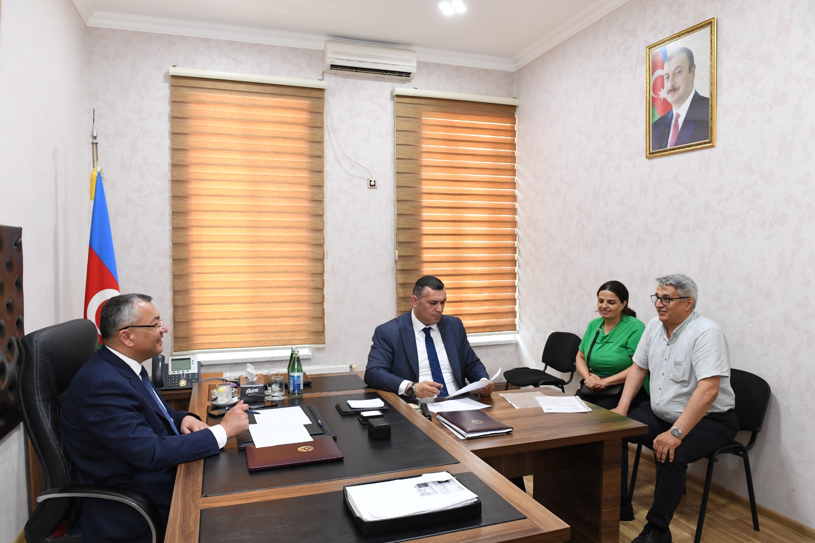 Dövlət Komitəsində vətəndaşların növbəti qəbulu