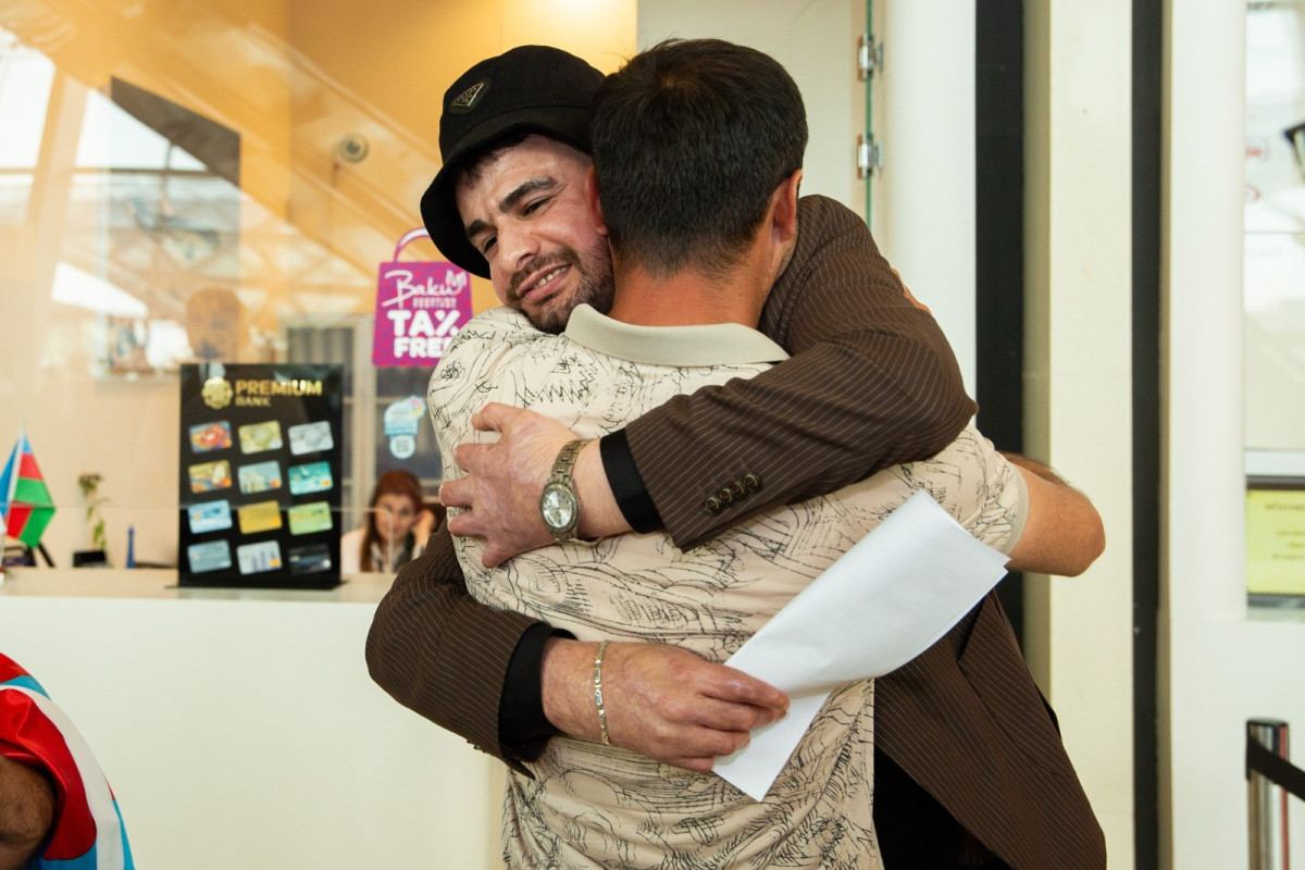 Daha bir qazi sağalaraq Vətənə qayıtdı