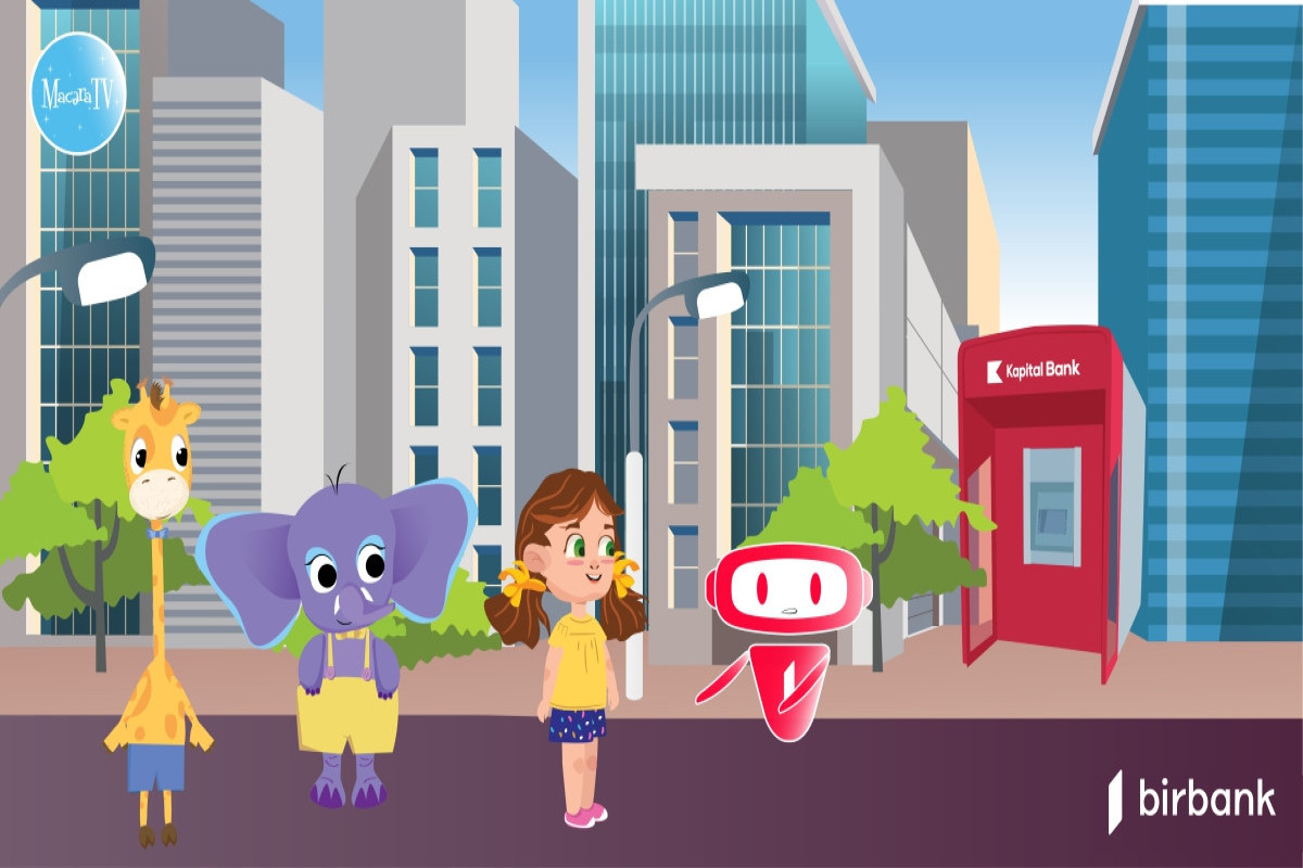 Kapital Bank-ın dəstəyi ilə uşaqlar üçün cizgi filmi hazırlanıb - VİDEO