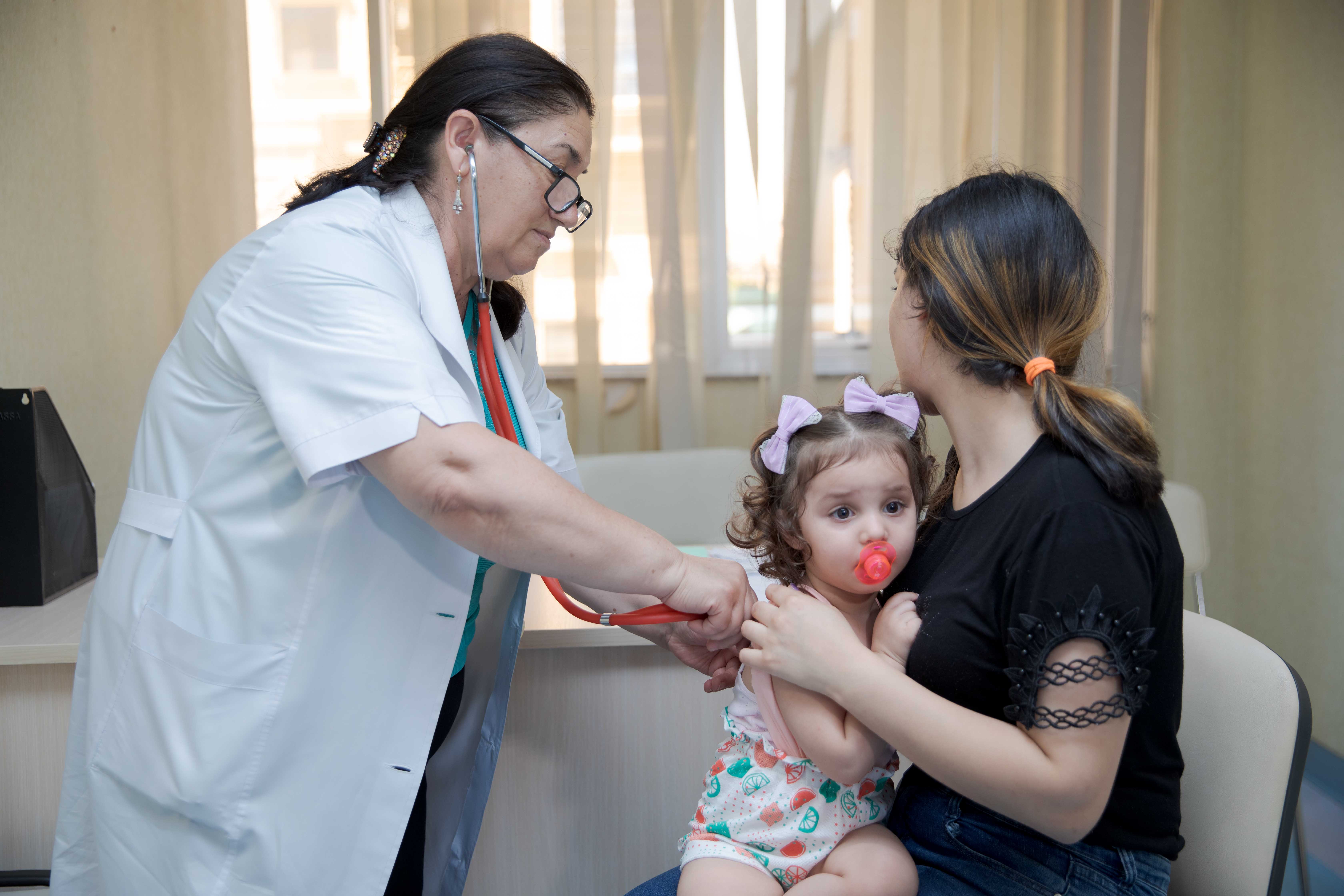 Şəhid və qazi övladları üçün ödənişsiz tibbi aksiya - FOTOLAR