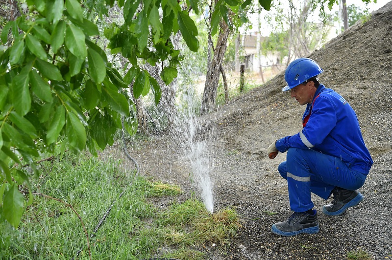 Sudan qanunsuz istifadə halları aşkarlandı - FOTOLAR