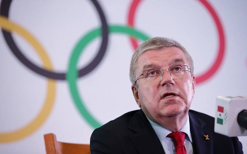 Beynəlxalq Olimpiya Komitəsinin prezidenti Bakıya gəldi