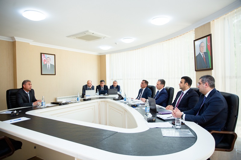 Rəşad Nəbiyev Qusarda vətəndaşları qəbul edib - FOTO