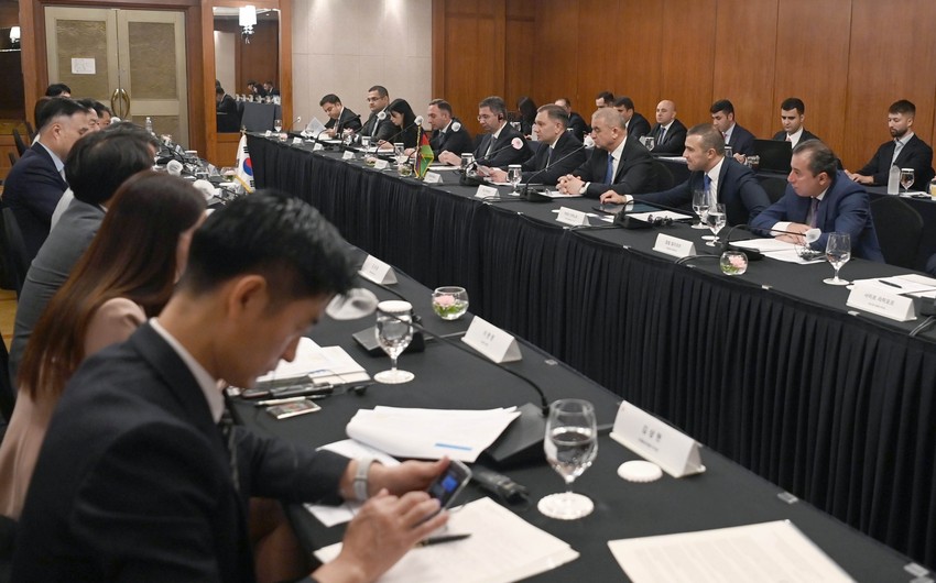 Birgə Komissiyanın üçüncü iclası keçirildi - FOTOLAR