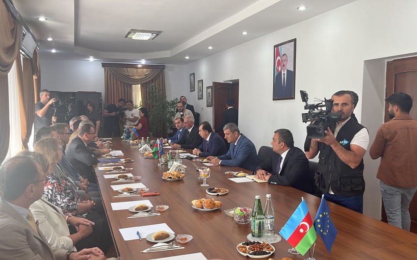 Avropa ölkələrinin səfirləri Lənkəranda