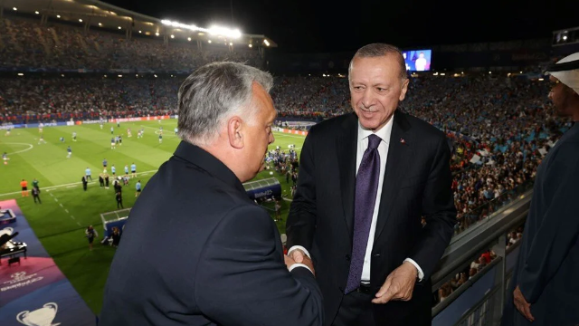 Ərdoğan Çempionlar Liqasının final oyununu izləyir