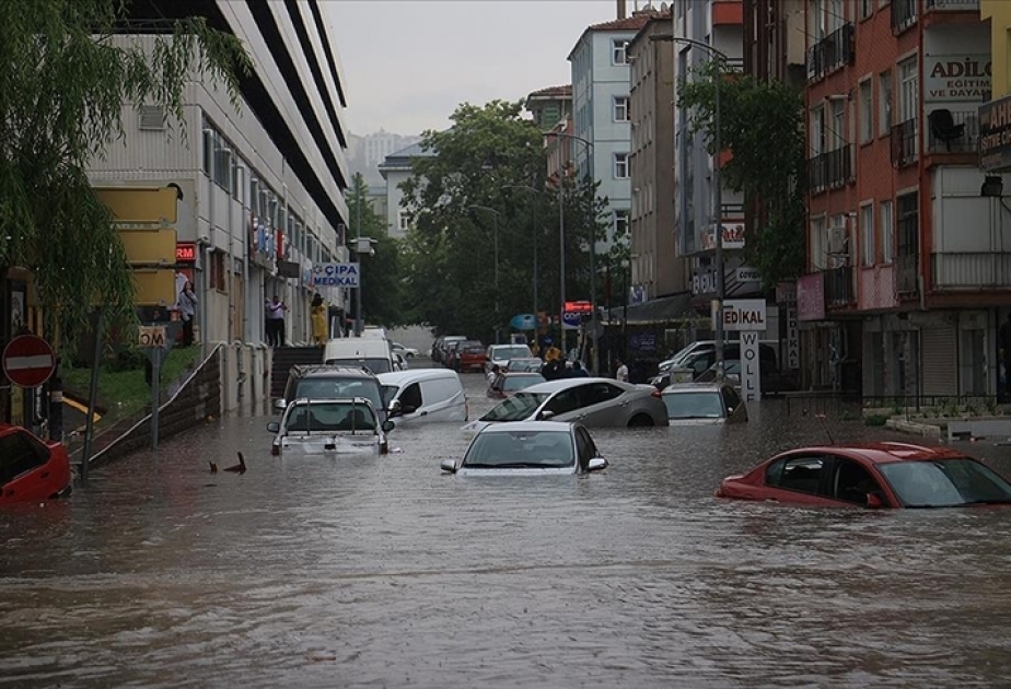 Ankaranı su basdı