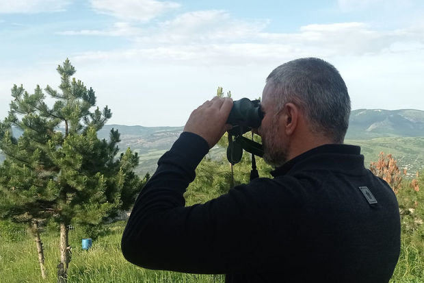 Qurban Qurbanov Xankəndini seyr etdi - FOTO