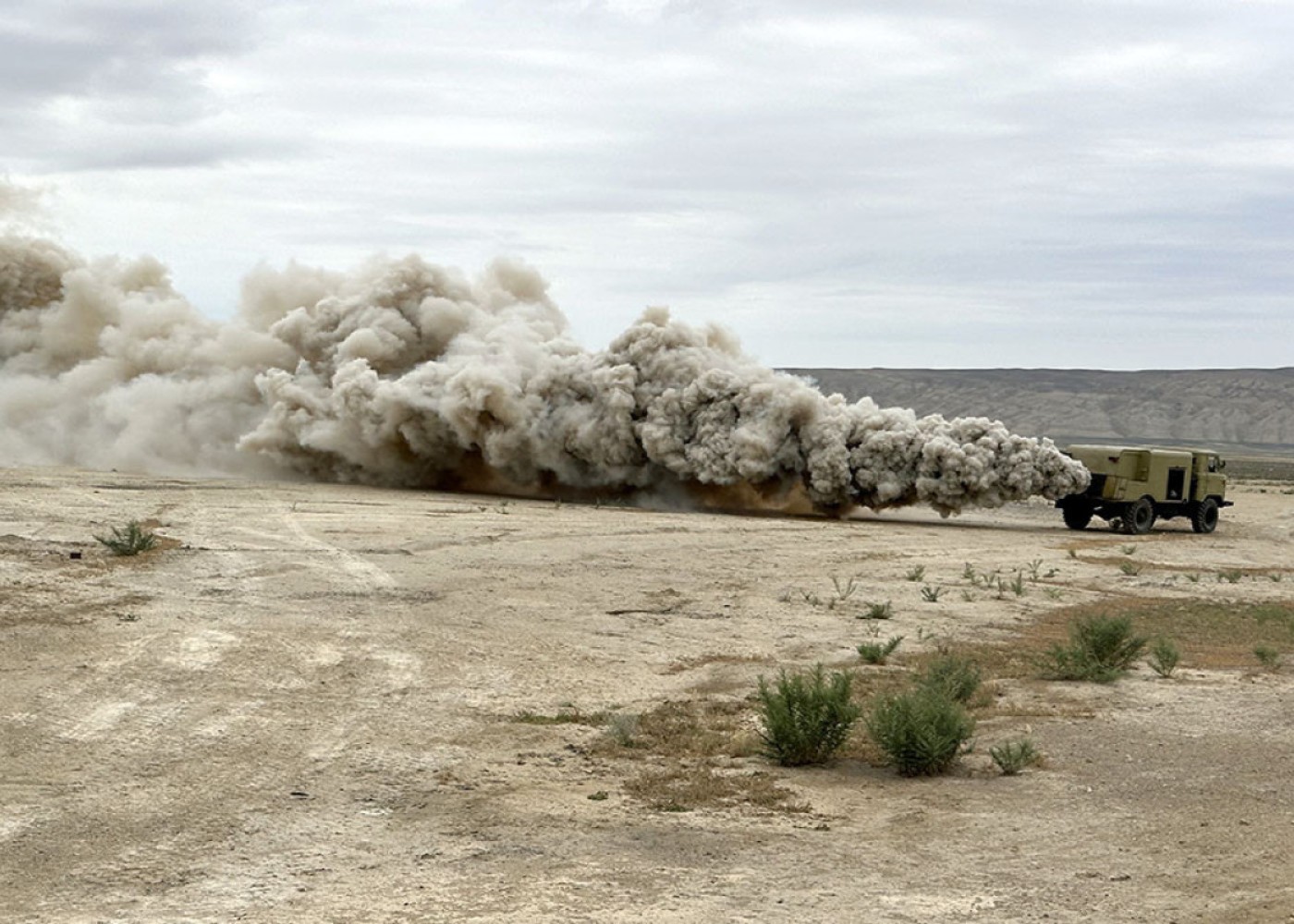 Azərbaycan ordusu daha bir təlim keçirdi - VİDEO