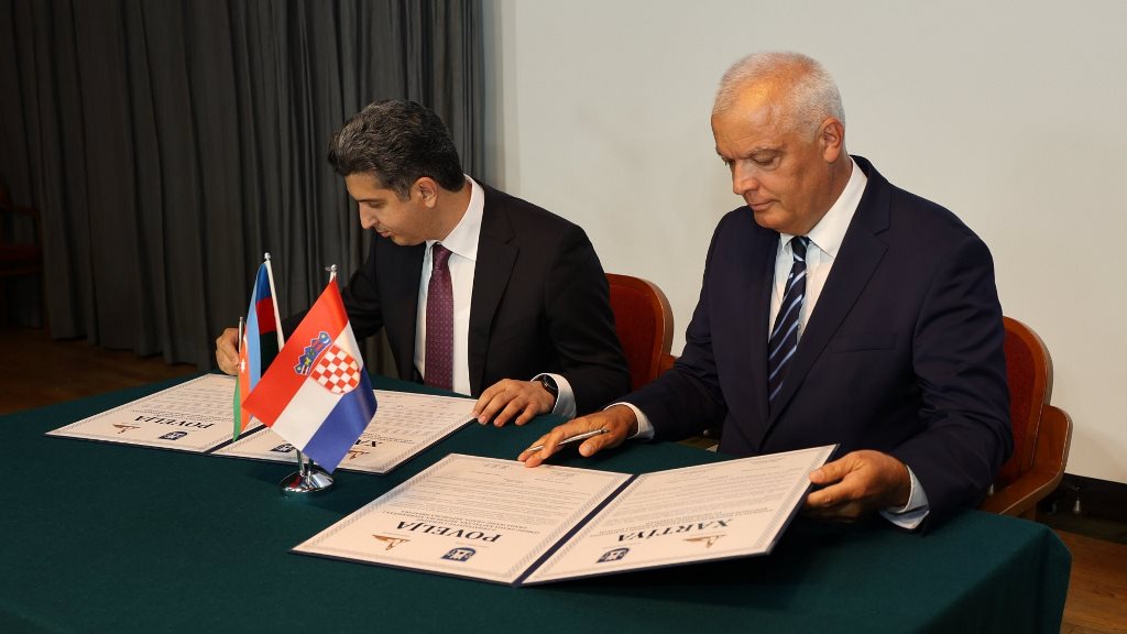 Naftalan və İvaniç-Qrad şəhərləri qardaşlaşdı - FOTOLAR