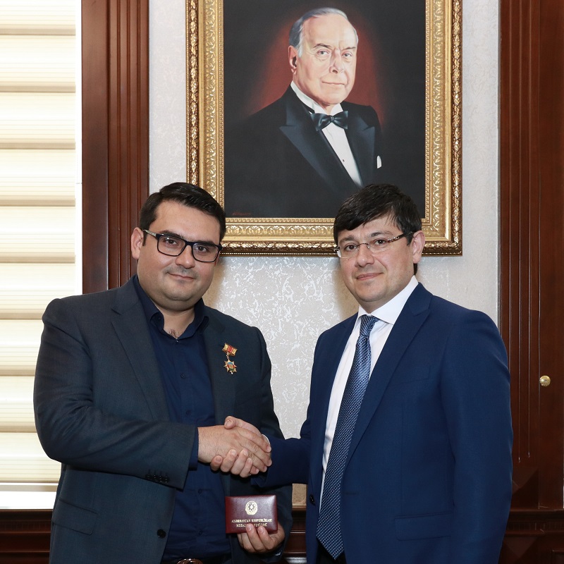 Komitə sədri Köln Azərbaycan Evinin həmtəsisçisi ilə görüşüb