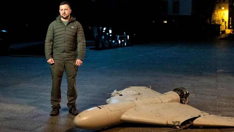 Ukrayna Rusiyanın 12 dronunu məhv etdi