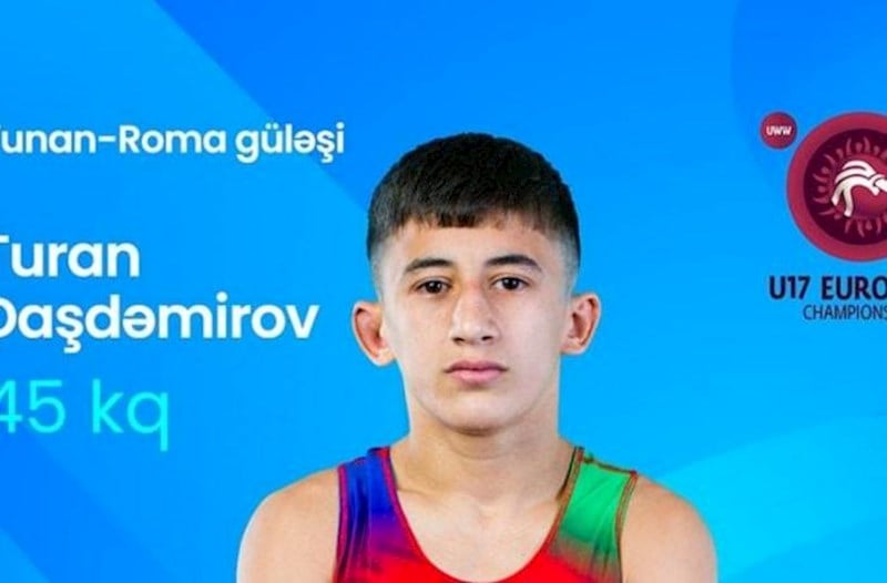 Güləşçimiz Avropa çempionu oldu 
