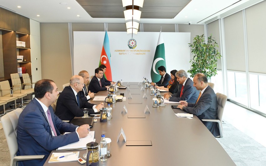Azərbaycan və Pakistan arasında ticarət müzakirəsi