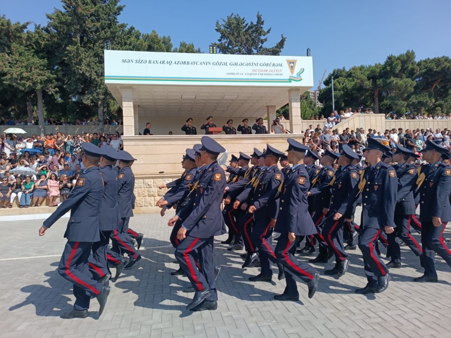 Naxçıvanskidə kursantların növbəti buraxılışı - FOTOLAR