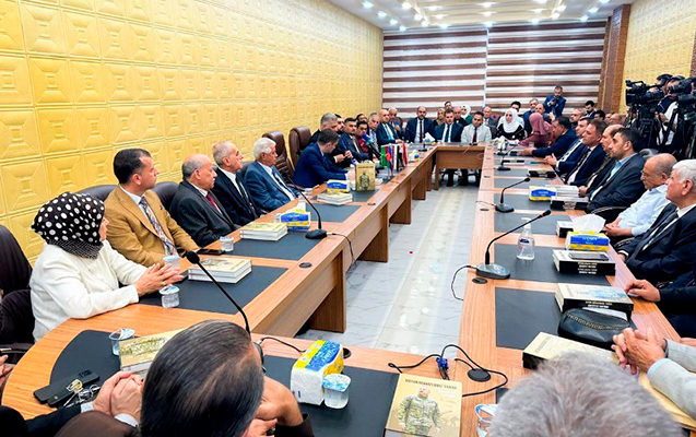 Kərkükdə “Vətən Müharibəsi Tarixi. Şəxsiyyət Faktoru” kitabının təqdimatı - FOTOLAR