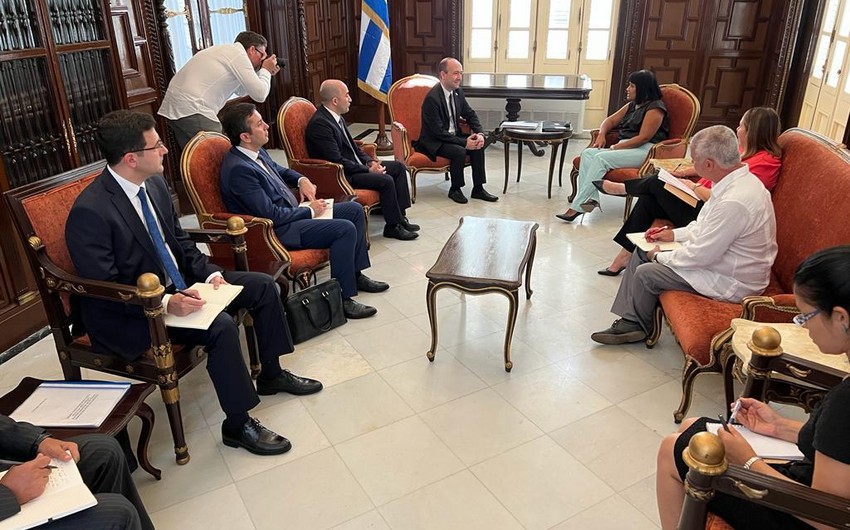 Ceyhun Bayramovun müavini Kubada səfərdədir