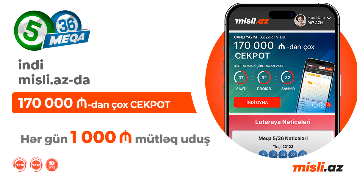 “Meqa 5/36” indi Misli.az-da