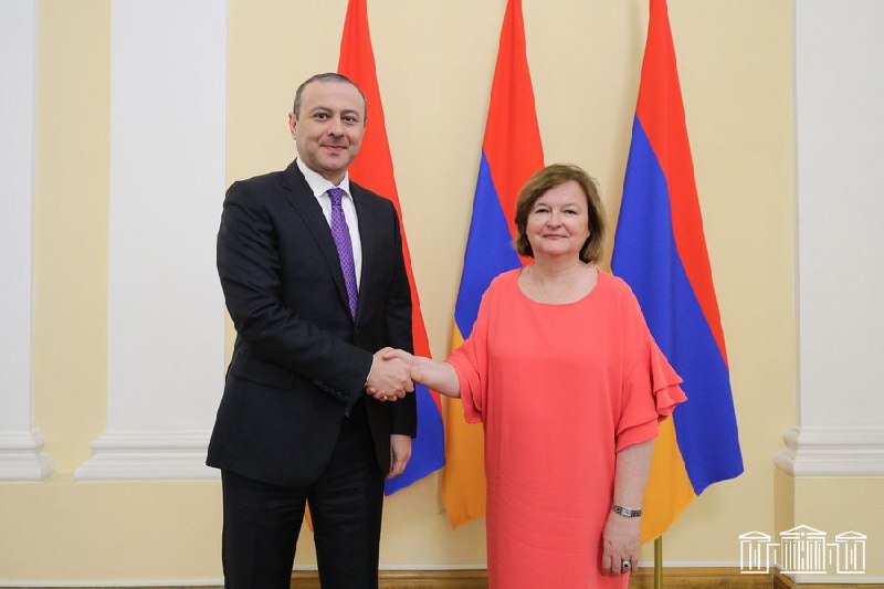 Avroparlamentari Qriqoryanla müzakirələr apardı