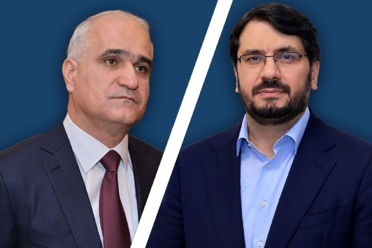 Şahin Mustafayev iranlı nazirlə danışıqlar apardı