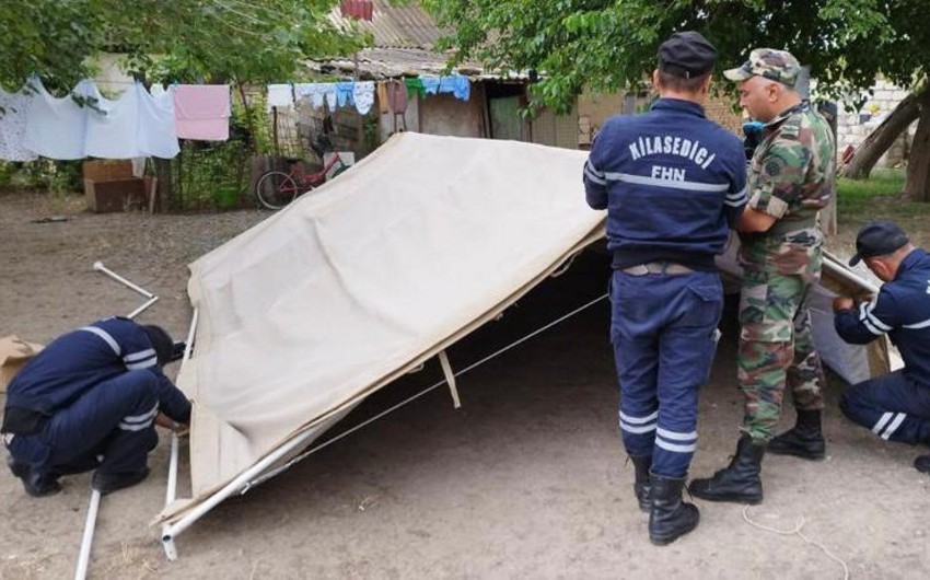 Qaxda selin fəsadları: Ev yararsız vəziyyətə düşdü - VİDEO