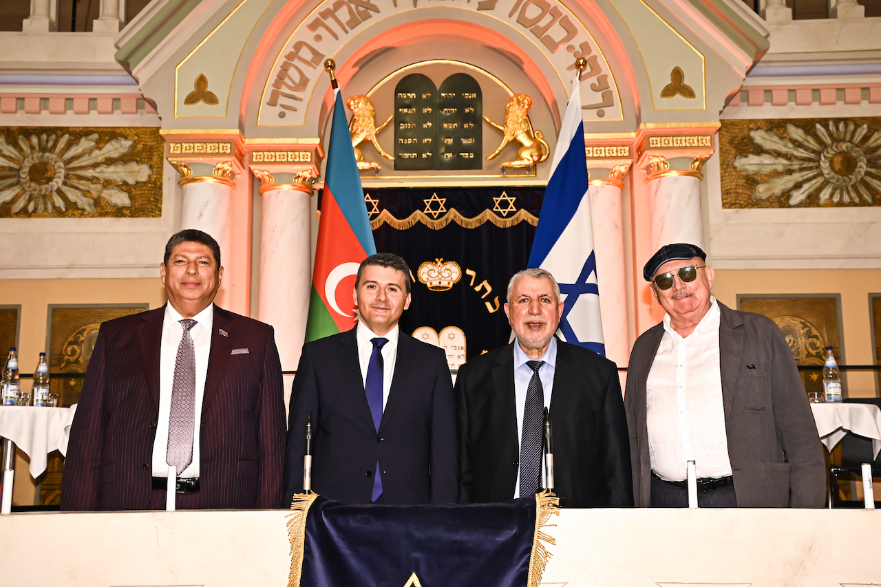 Berlində Azərbaycandakı yəhudilərlə bağlı konfrans - FOTOLAR