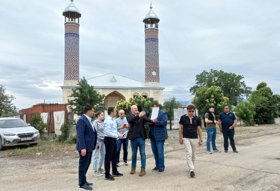 Çexiyalı deputatlar Ağdamda səfərdədir