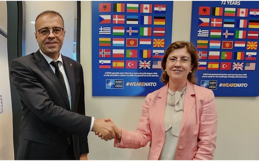 Azərbaycan-NATO əlaqələri müzakirə olundu