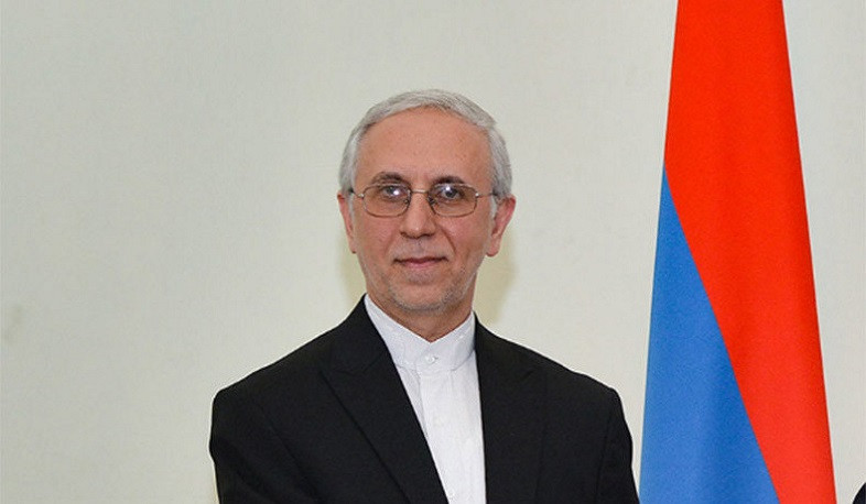 Erməni nazir İran səfiri ilə danışıqlar apardı