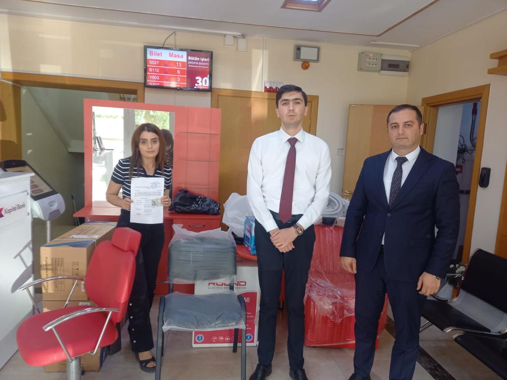 Kapital Bank aztəminatlı ailələrə dəstəyini davam etdirir - FOTO