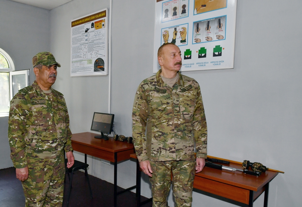 Prezident yeni döyüş birləşmələrinin yaradılmasından DANIŞDI