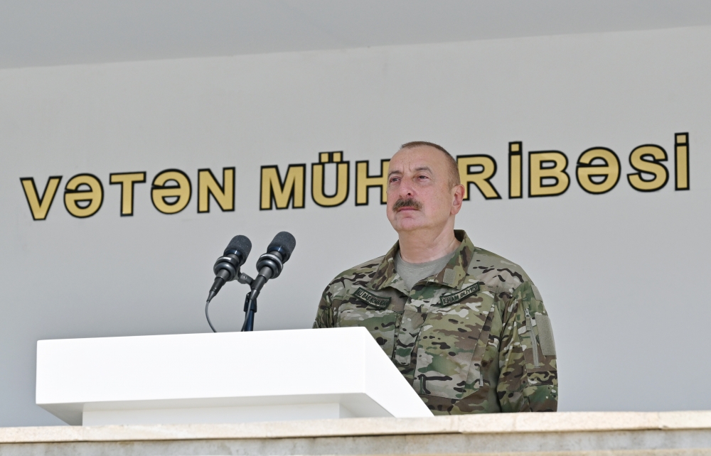Silahlı Qüvvələrimizi vahid proqram əsasında inkişaf etdiririk - Prezident