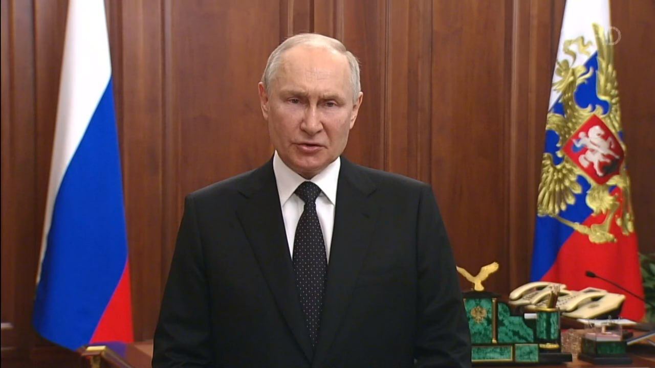 Putin “Vaqner”in qiyamından danışdı: Xalqımızın taleyi həll olunur