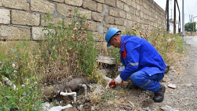 Abşeronda sudan qanunsuz istifadə halları aşkarlandı - VİDEO