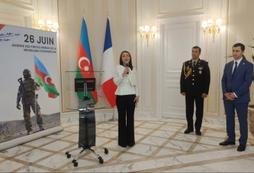 Parisdə Azərbaycanın Silahlı Qüvvələr Günü qeyd edildi 