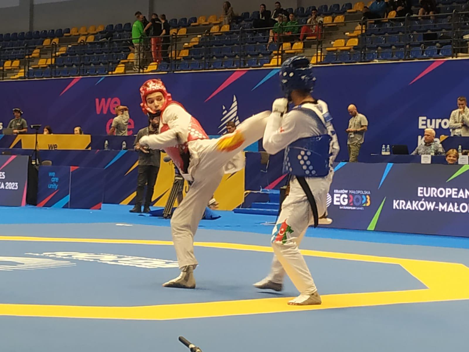 Taekvondoçularımız Avropa Oyunlarında yeddinci oldular