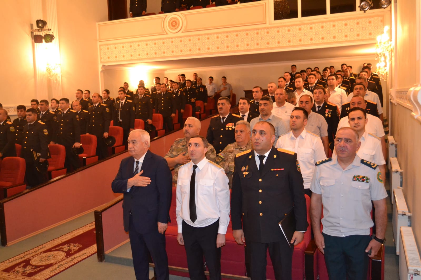 Füzulidə polis işçilərinin peşə bayramı qeyd olundu - FOTO