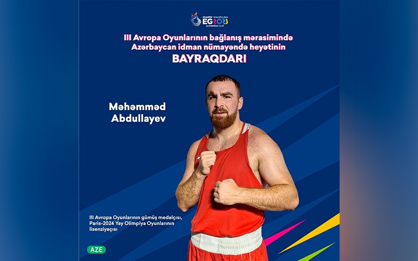 Avropa Oyunlarındakı bayraqdarımız BƏLLİ OLDU