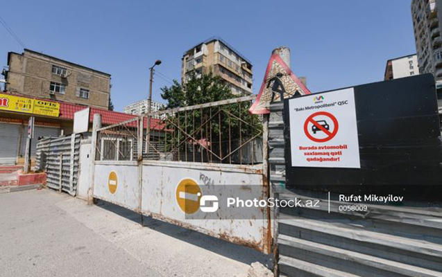 Tikintisi 10 ildir yarımçıq qalan metro stansiyası - FOTOLAR