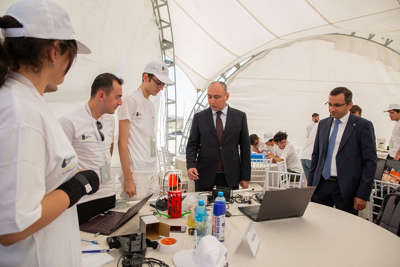 “CanSat Azərbaycan 2023” müsabiqəsinin finalı oldu