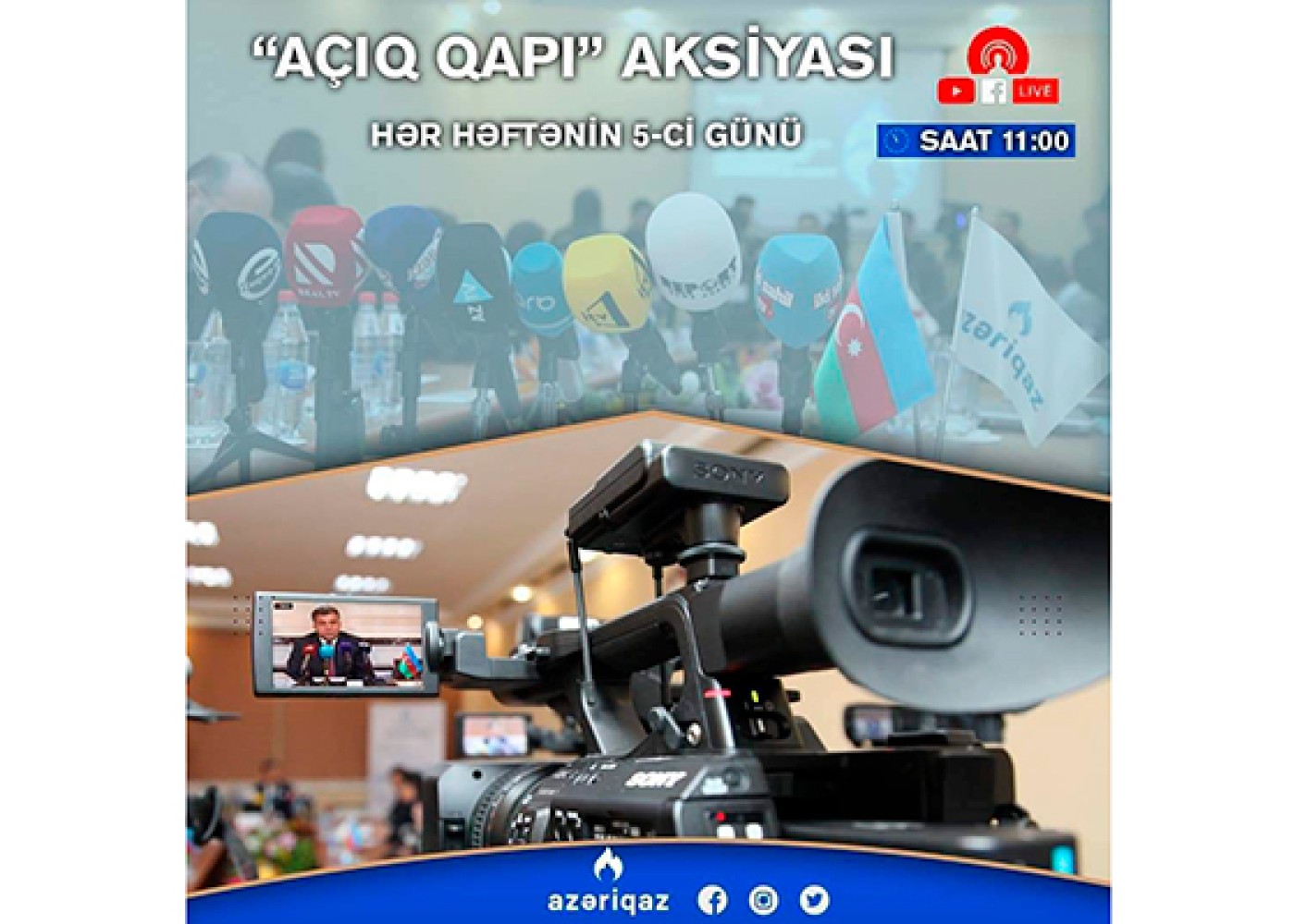 “Azəriqaz”da media və QHT nümayəndələri ilə görüş keçiriləcək